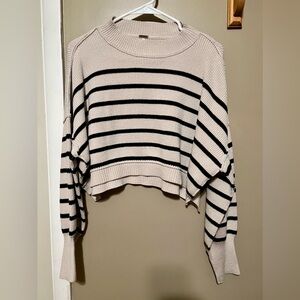 NWOT🌟 Free People Easy Street Cropped Pullover